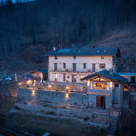Locanda Il Campo Della Quercia San Damiano Macra エクステリア 写真